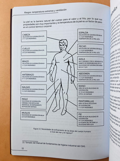 Riesgos físicos III tempreaturas extremas y ventilación segunda edición