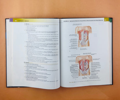 Anatomía concisa e ilustrada de Lippincott Tórax, Abdomen y Pelvis volúmen 2