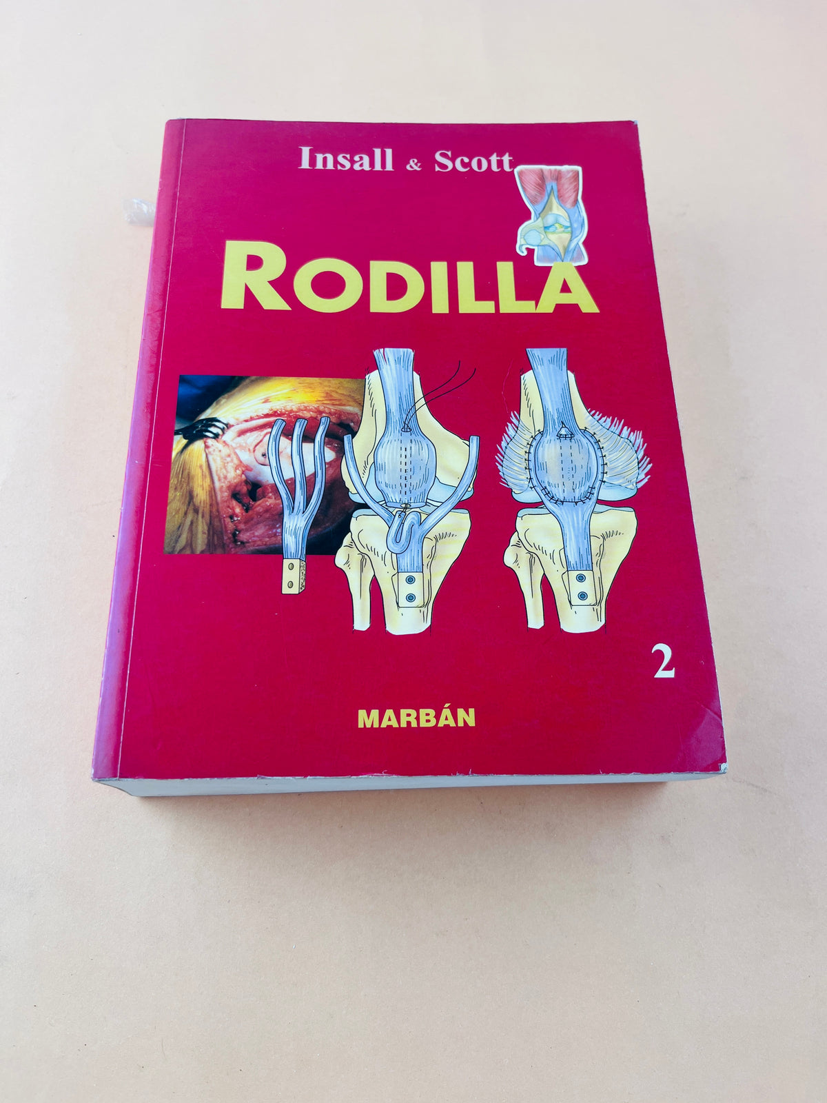 Rodilla 2 volúmenes by Insall & Scott