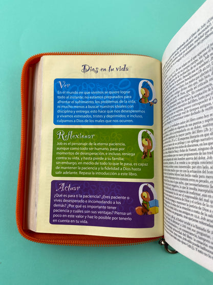 Biblia una historia de amor hormiguitas naranja by Nuestra sagrada biblia