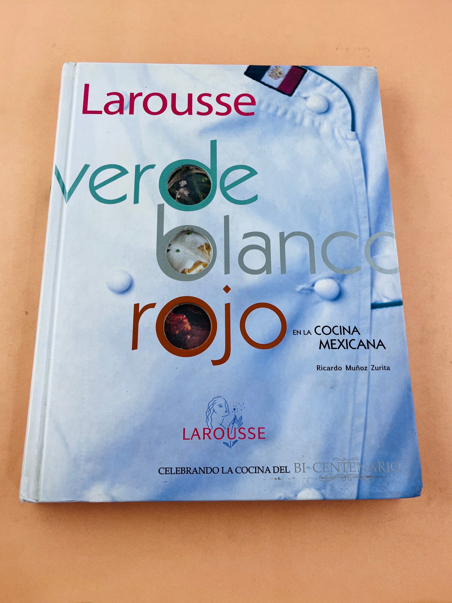 Verde blanco rojo en la cocina Mexicana