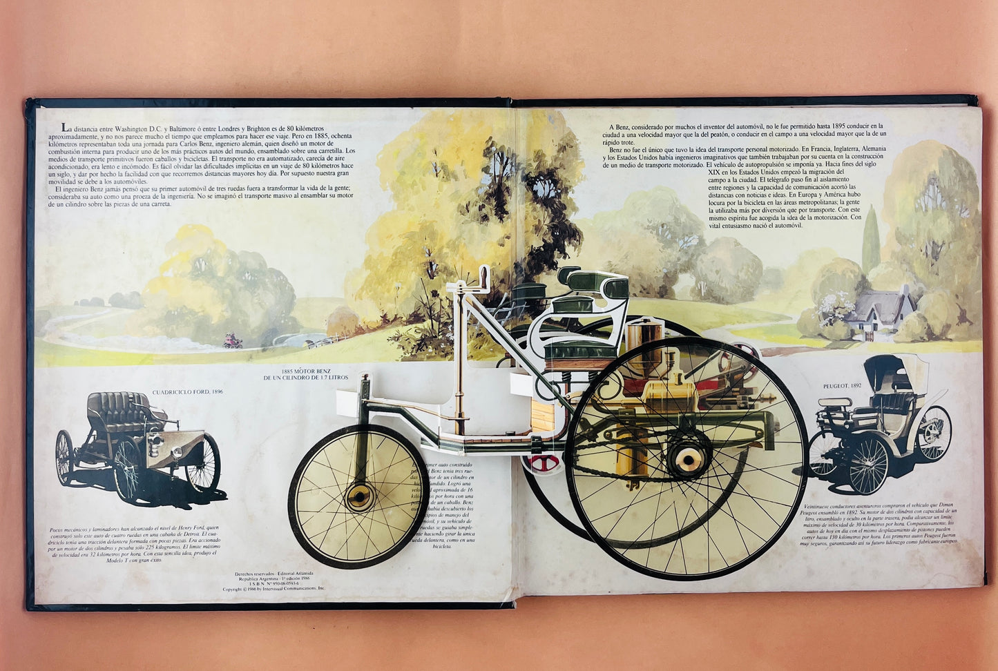 La historia del automovil un libro de atlántida en tres dimensiones