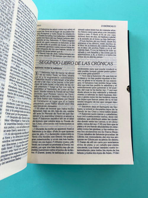 Biblia latinoamericana letra grande tapa dura verde e índice by Latinoamericana