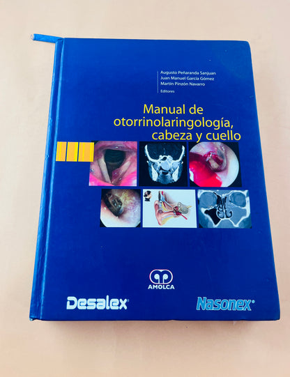 Manual de otorrinolaringología,cabeza y cuello