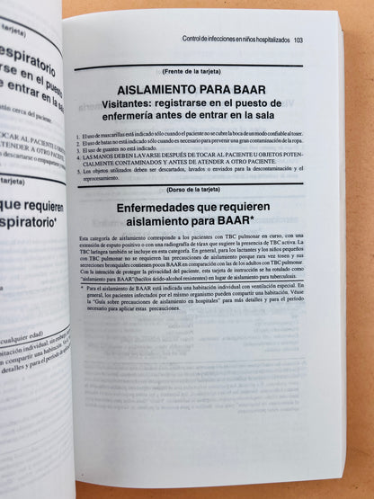 Informe del comité sobre enfermedades infecciosas 2 tomos 1994