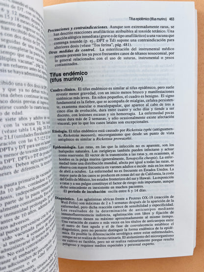 Informe del comité sobre enfermedades infecciosas 2 tomos 1994