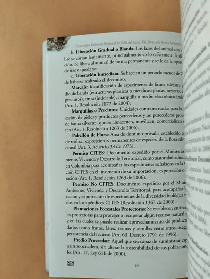 Manual para el aprovechamiento de especies silvestres y el manejo de decomisos