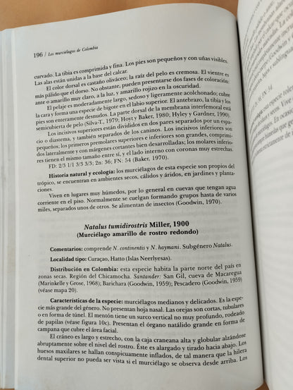 Los murciélagos de Colombia