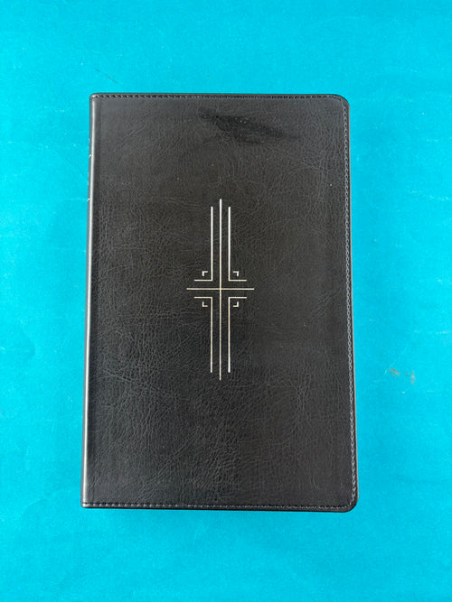 Biblia NTV Filament negro borde plateado by Nueva Traducción Viviente