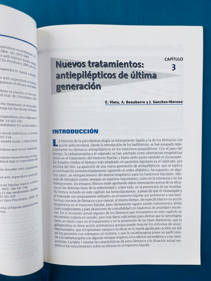 Novedades en el tratamiento del trastorno bipolar