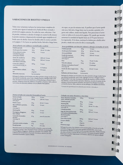 Modernist cuisine at home