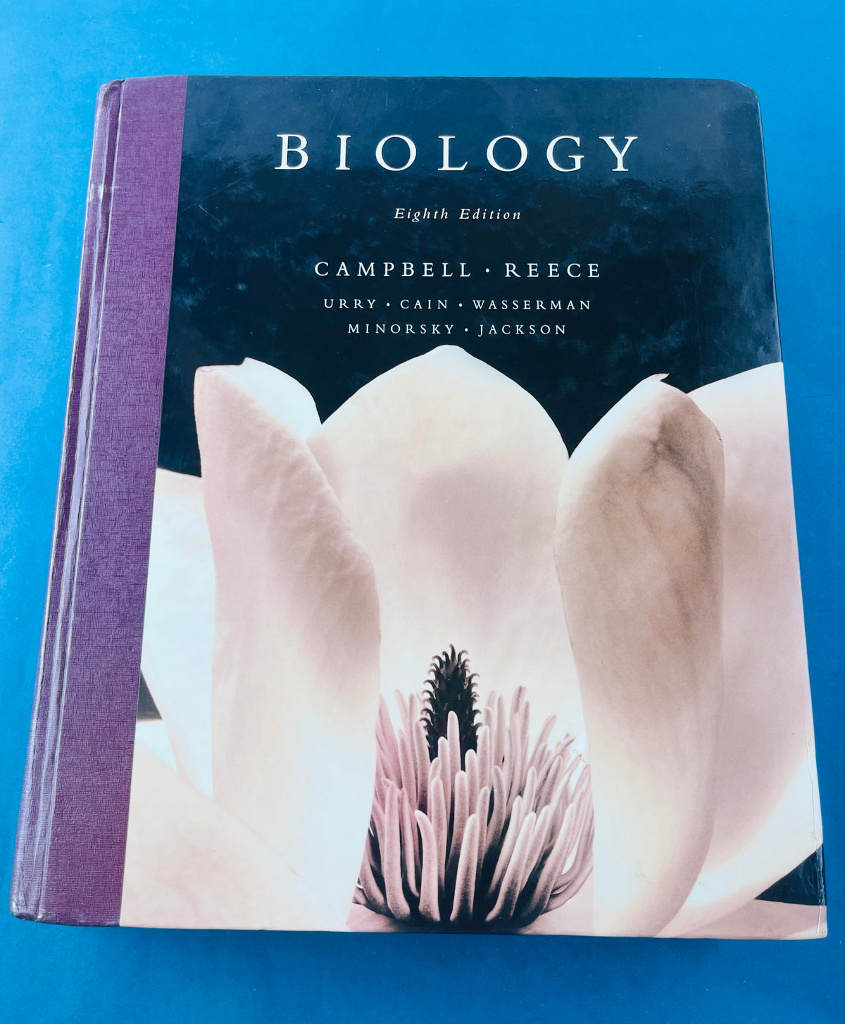 Biology eighth edition by Campbell Reece Urry Cain Wasserman Minorsky Jackson