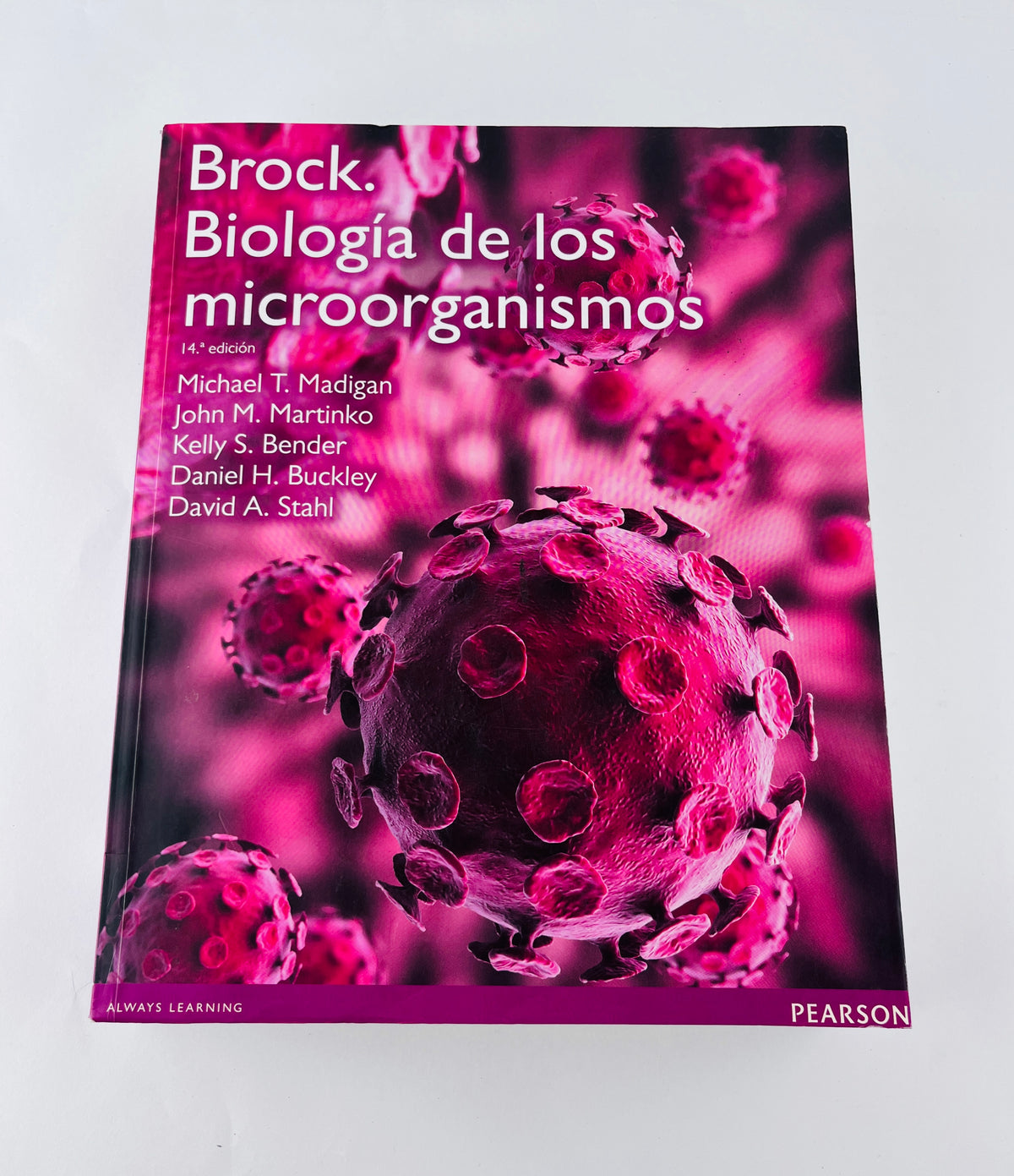 Biología de los microorganismos 14 edición by Brock