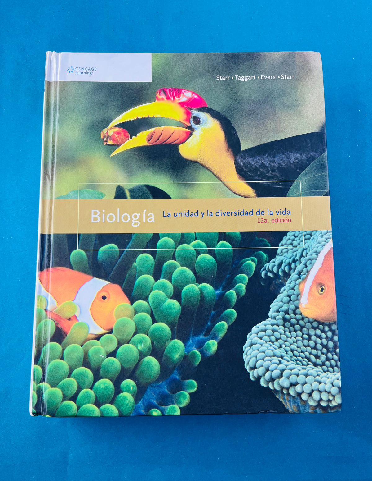 Biología la unidad y la diversidad de la vida 12a edición by Starr taggart Evers Starr