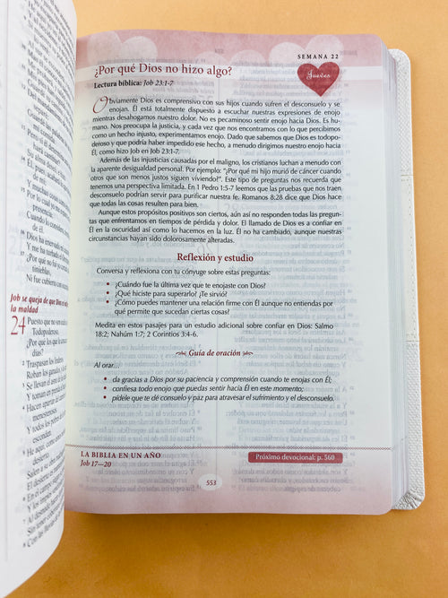 Biblia devocional los lenguajes del amor rvr 1960 blanco by Reina Valera 1960