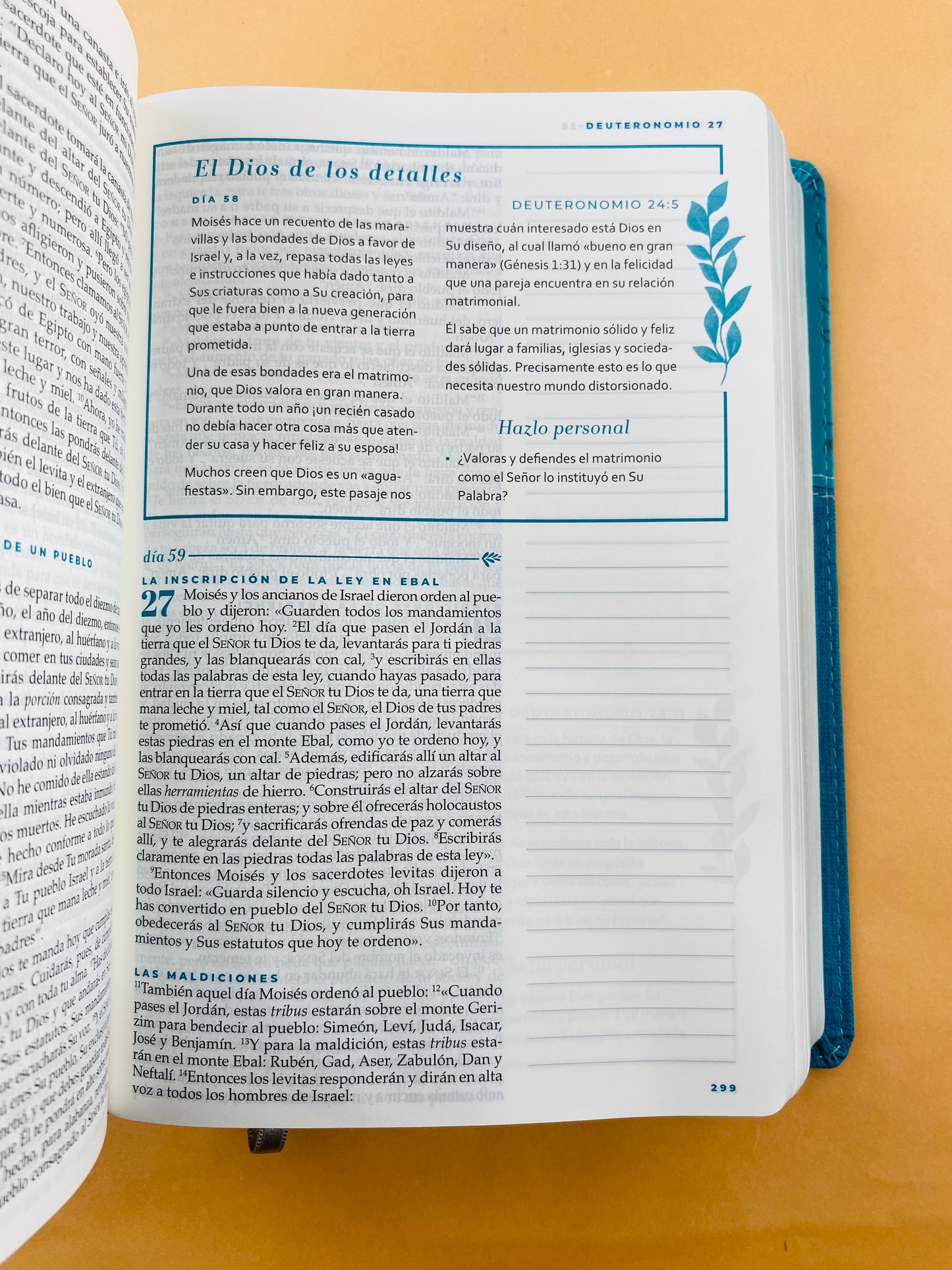 Biblia devocional mujer verdadera NBLA azul aguamarina edición de lujo by Nueva Biblia De Las Americas