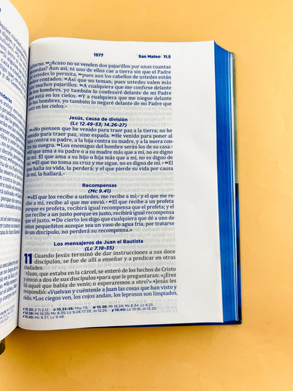 Biblia RVC pastoral de ceremonias y sermones letra grande