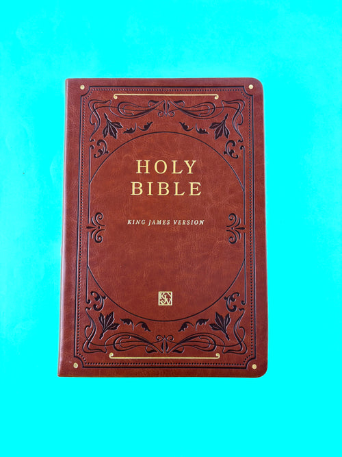 Biblia en ingles holy bible king james version cafe con índice by Reina Valera 1960