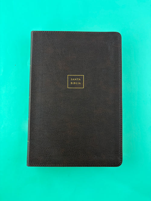 Biblia del ministro rvr1960 letra gigante café by Reina Valera 1960
