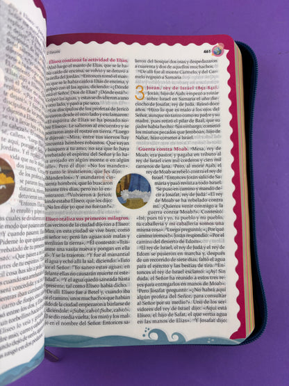 Sagrada biblia de américa infantil estuche azul by Biblia de América