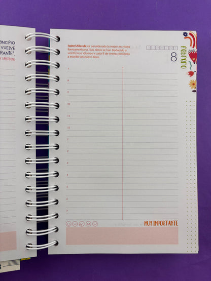 Agenda permanente mujeres azul by Varios
