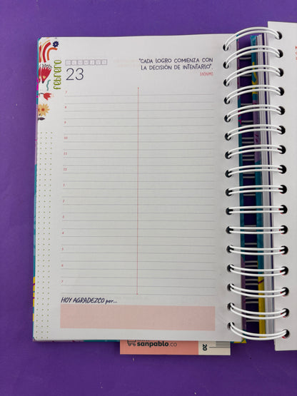 Agenda permanente mujeres azul by Varios