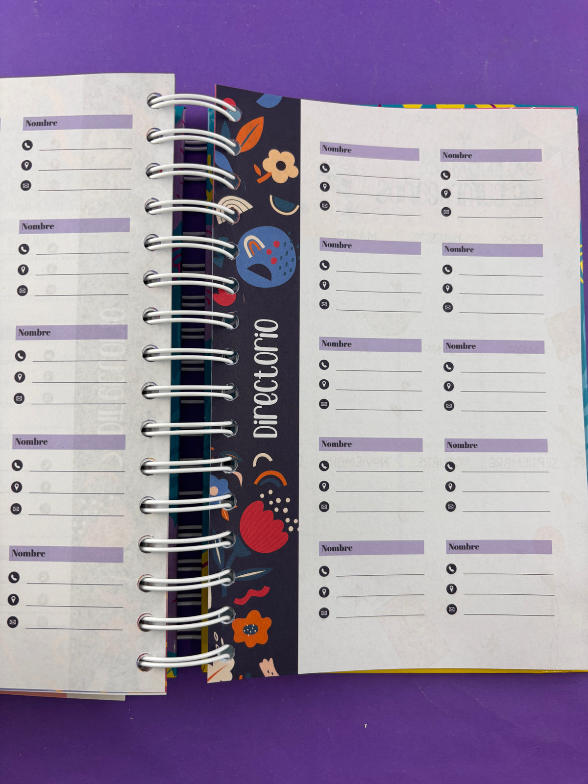 Agenda permanente mujeres azul by Varios