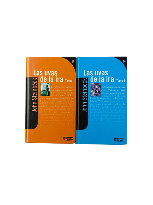 Las uvas de la ira 2 tomos