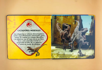 Mi primer libro de rompecabezas jurassic world