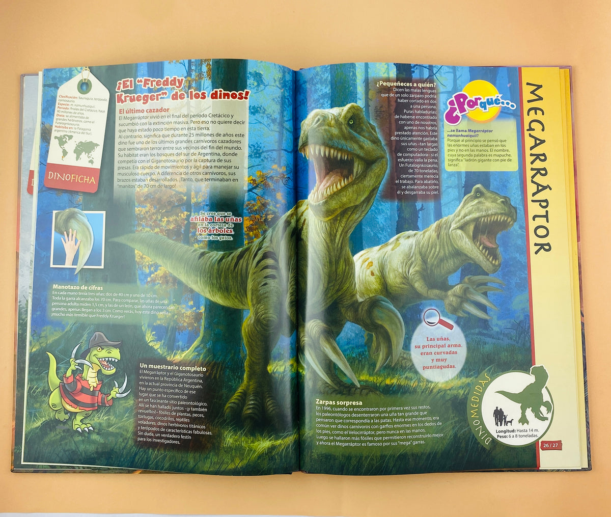 Asi eran los feroces dinosaurios cretácicos by Sin atuores