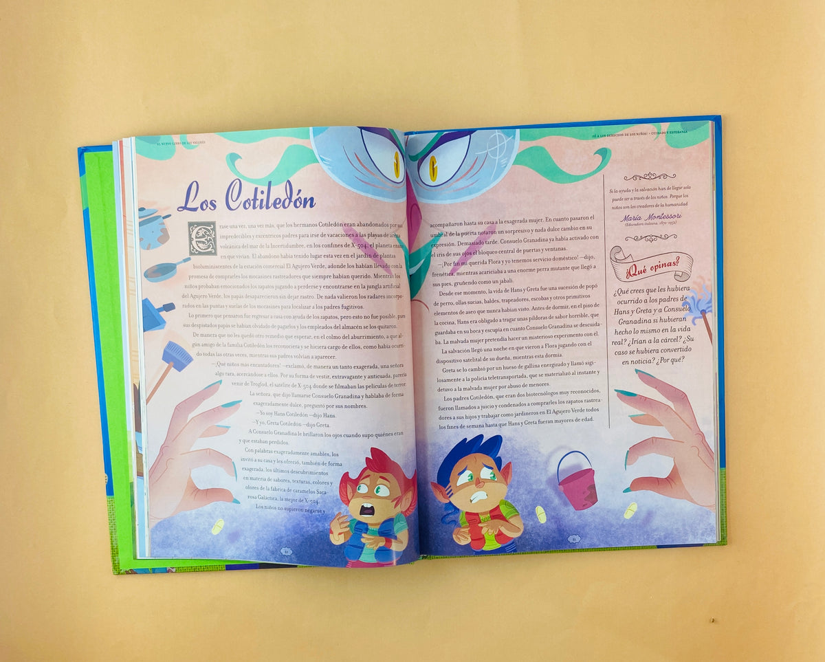 El nuevo libro de los valores by Patricia Miranda Saldaña, Julio Orozco Vargas, Andrés Castillo Brieva