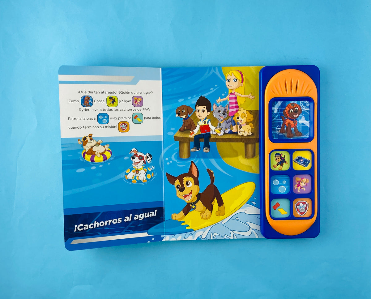 Paw Patrol en sus marcas, listos, ¡al rescate! con 7 sonidos by Varios