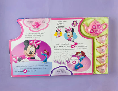 La fiesta de té de las mejores amigas minnie