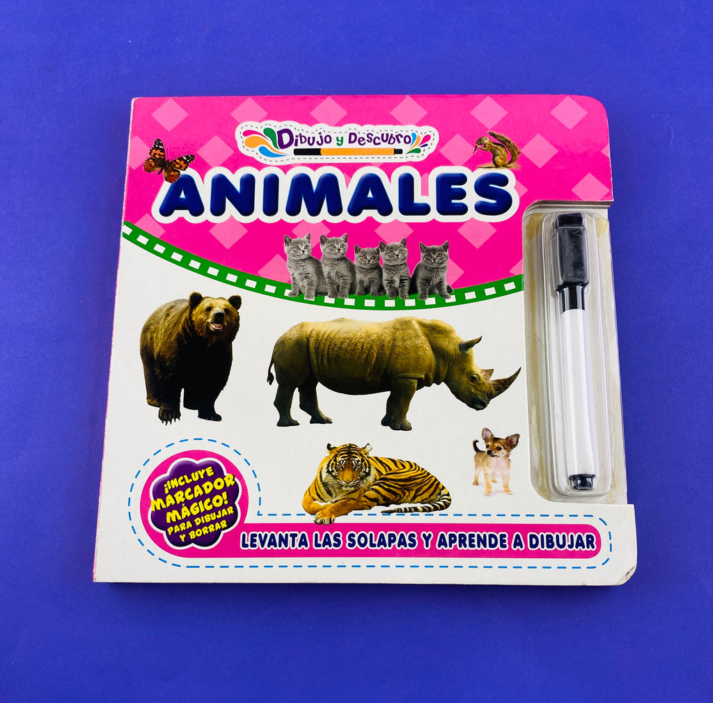 Dibujo y descubro animales by sin autor
