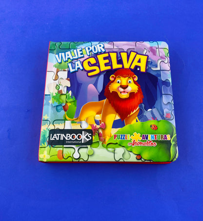 Puzzle anturas animalitos viaje por la selva