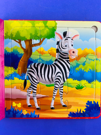 Puzzle anturas animalitos viaje por la selva