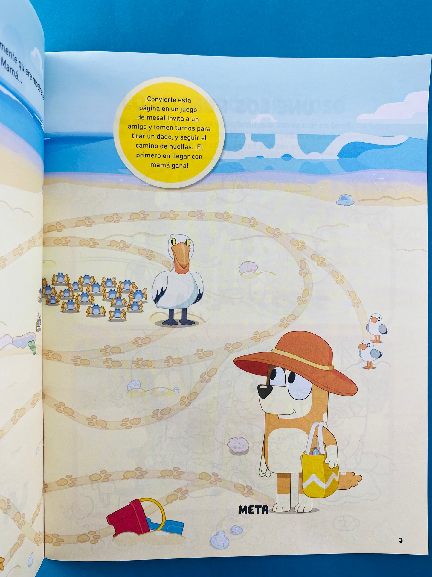 Bluey. La playa de Bluey, un libro de actividades