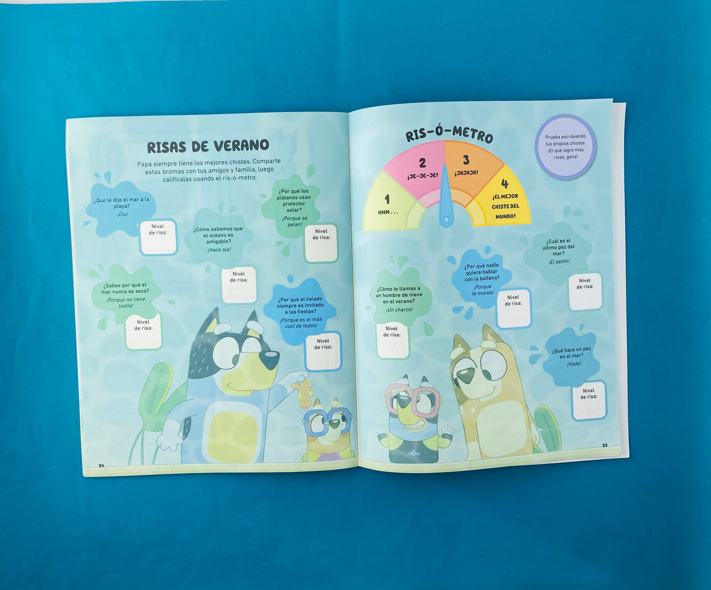 Bluey. La playa de Bluey, un libro de actividades