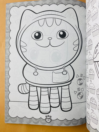 La casa de muñecas de Gabby el mejor libro para colorear