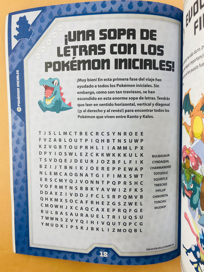 Pokémon actividades para maestros pokémon