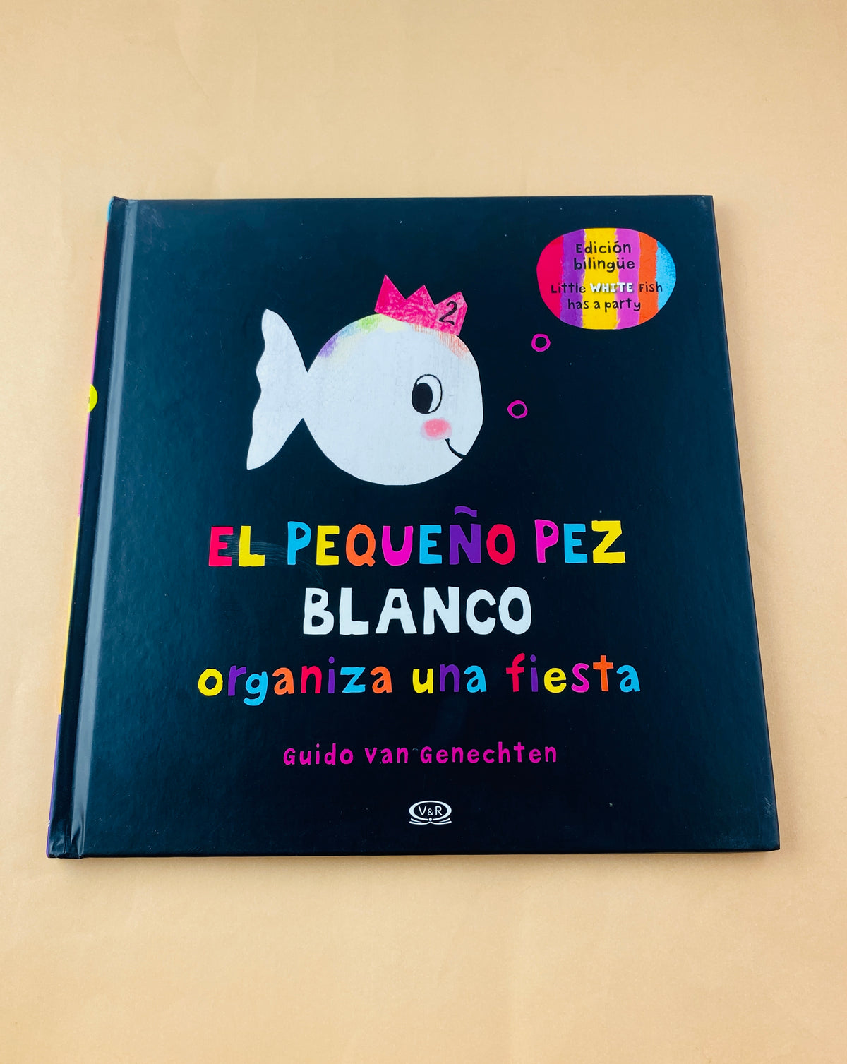 El pequeño pez blanco organiza una fiesta by Guido Van Genechten