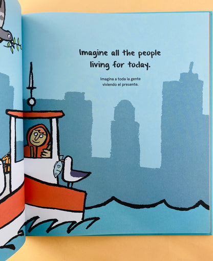 Imagine. Imagina