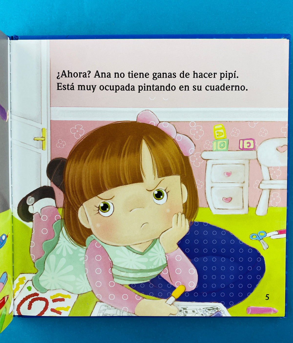 Ana aprende a ir al baño by Ingrid Lefebvre
