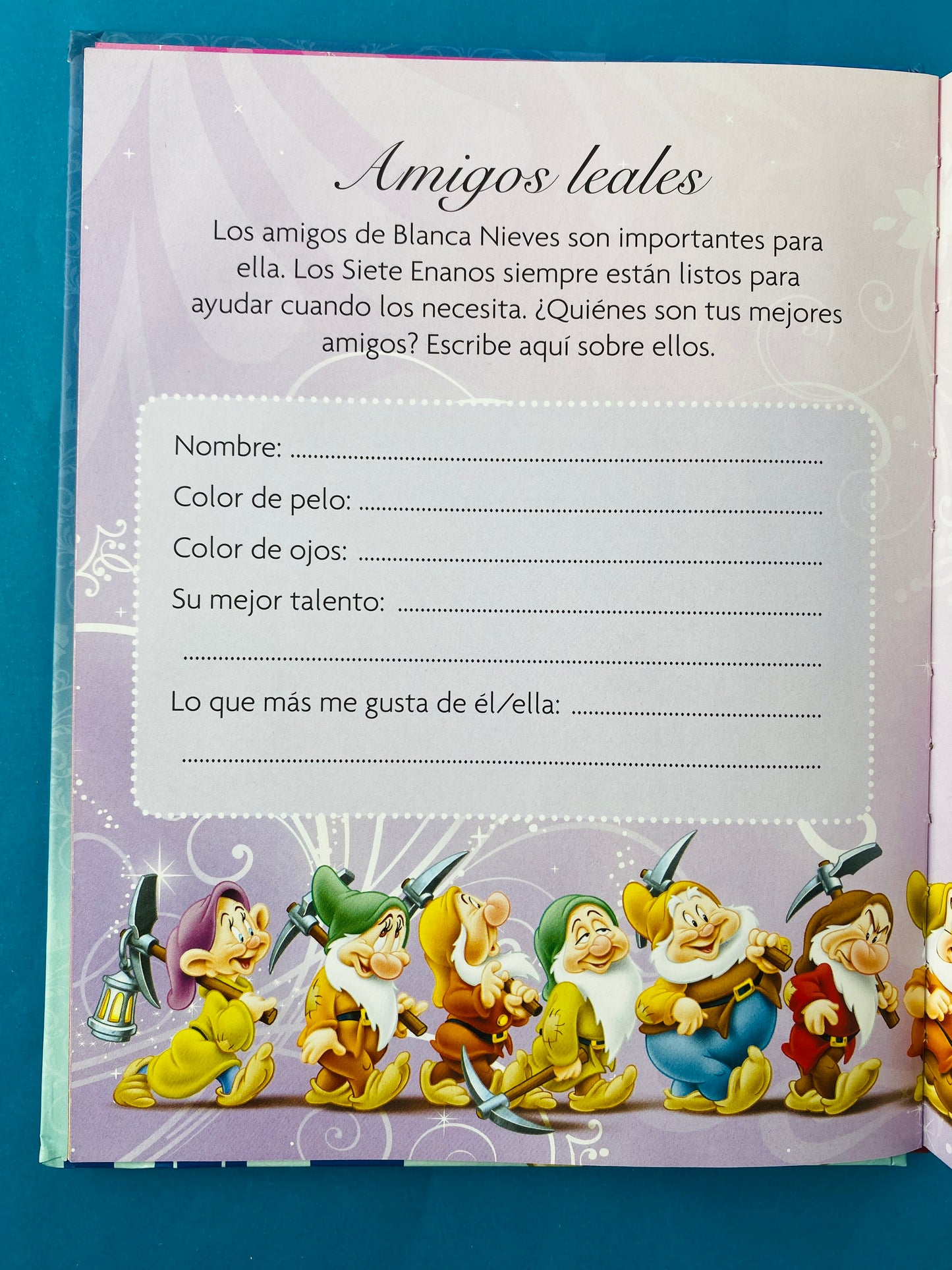 Blanca nieves libro secreto