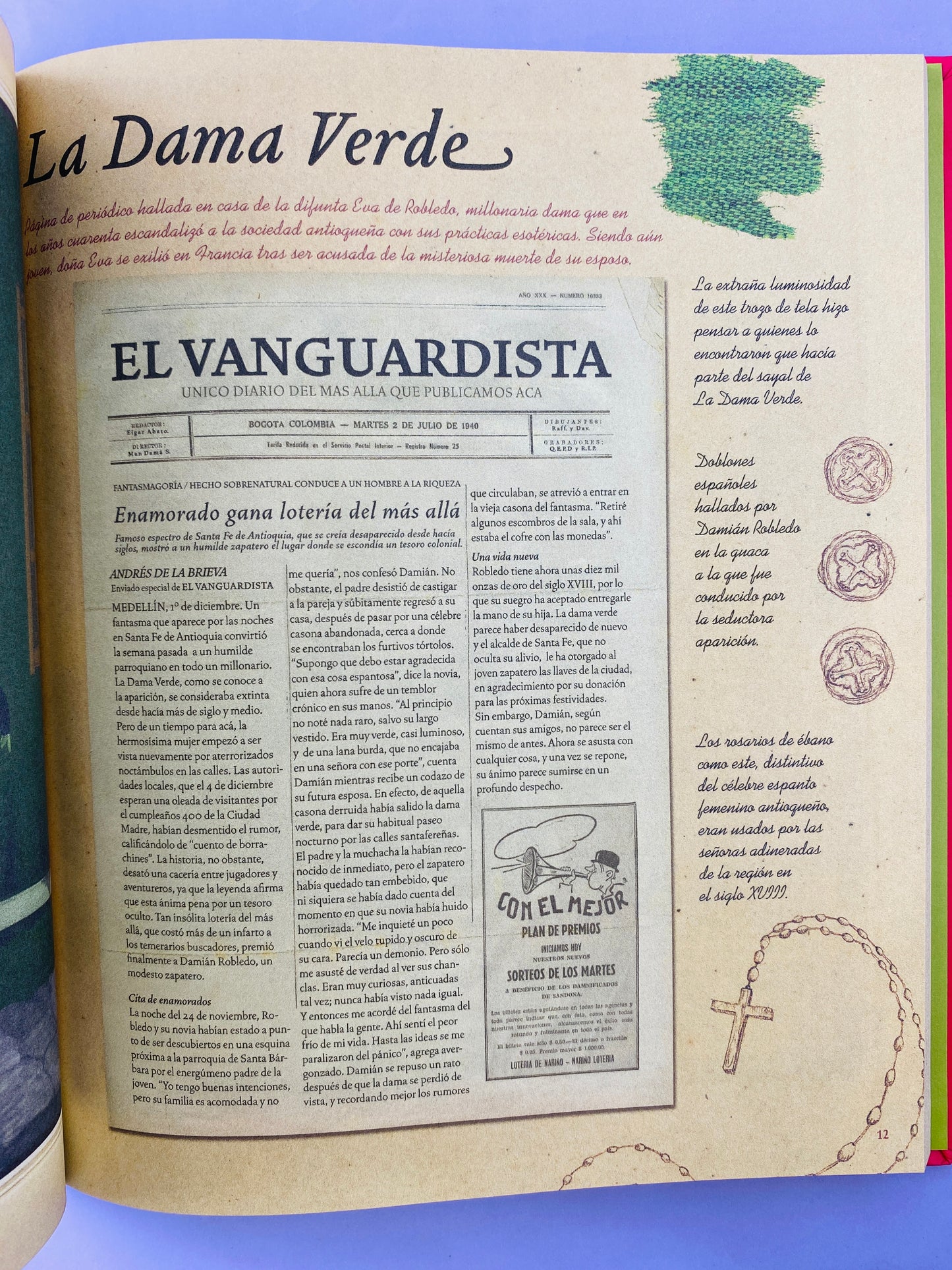 Cuentos de espantos y otros seres fantásticos del folclor colombiano