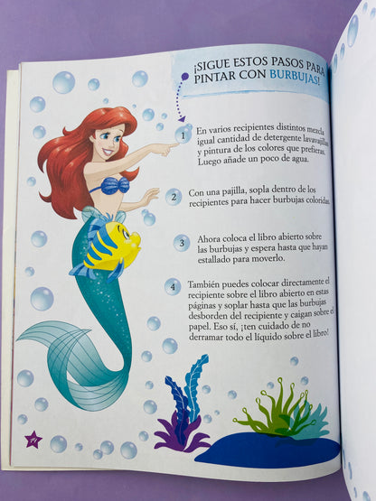 Disney princesa libro de arte y aventuras