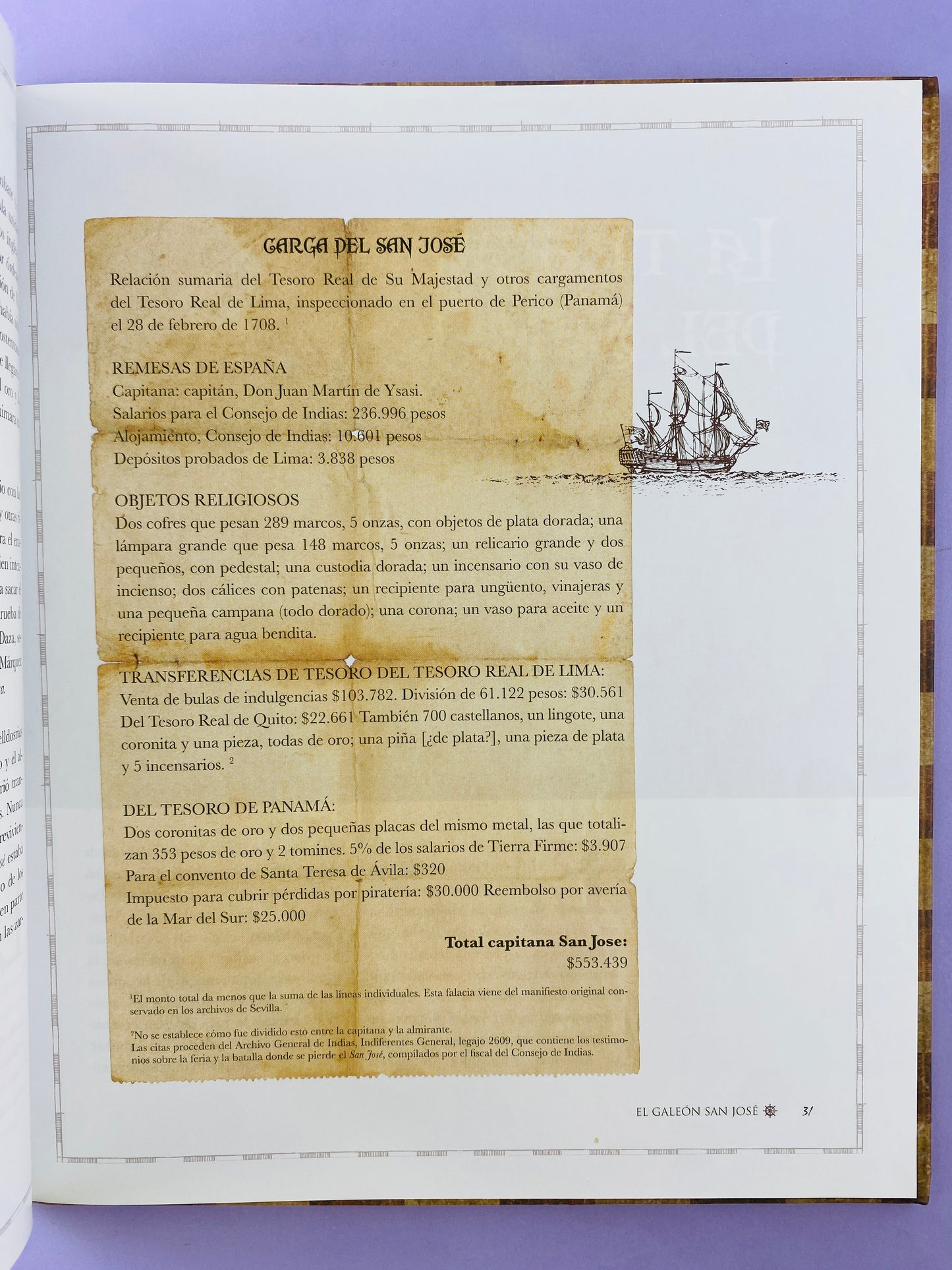 El galeón san josé