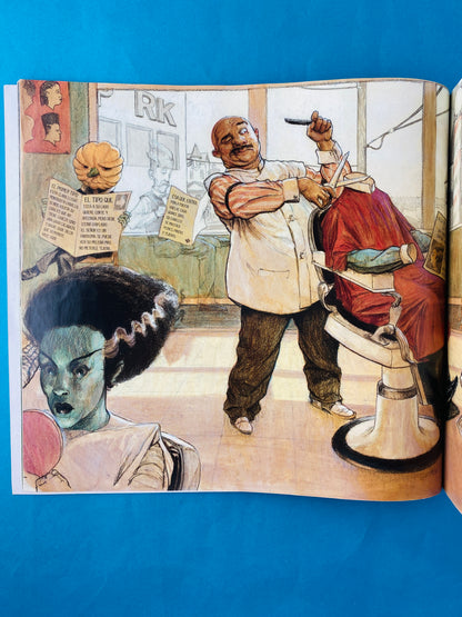 Frankenstein se hace un sándwich