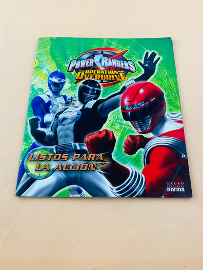 Power rangers  operation overdrive listo para la acción