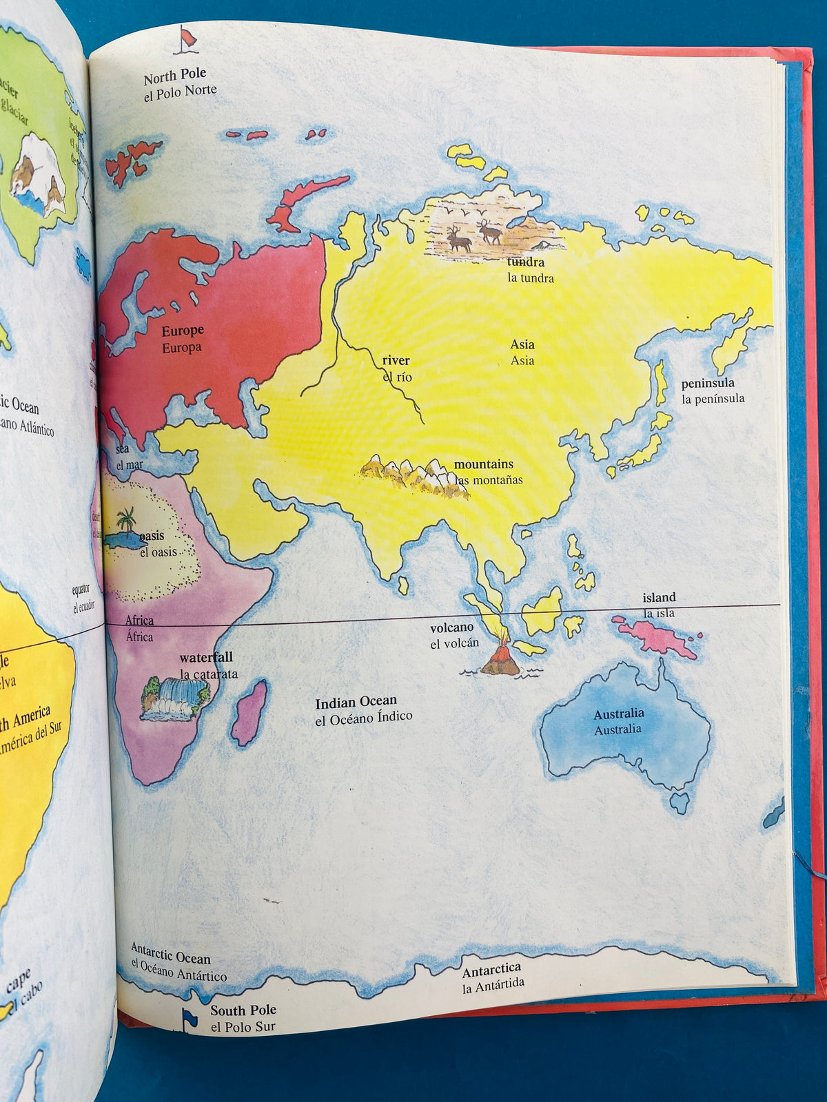 Early world of English by World book